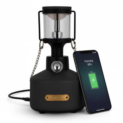 Draadloze LED-lantaarn, autonomie 100H - MISTRAL