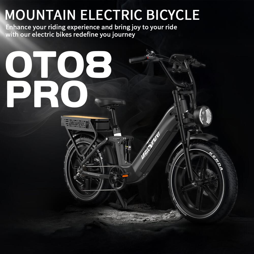 Vélo électrique Onesport OT08 Pro 20'', double batterie 48 V, 36 Ah 3/7