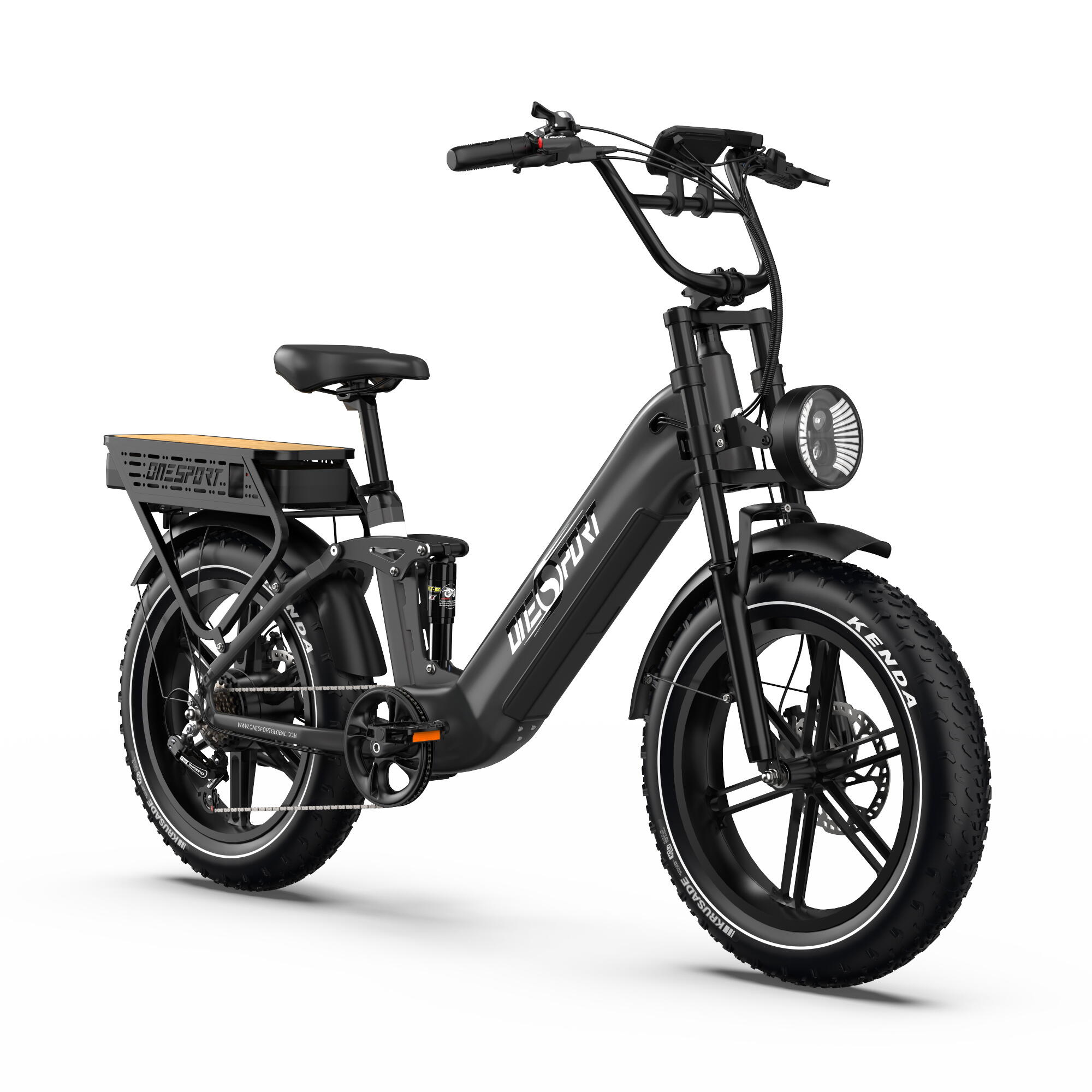 ONESPORT Elektrokolo s duální baterií Onesport OT08 Pro 20'' 48V 36AH