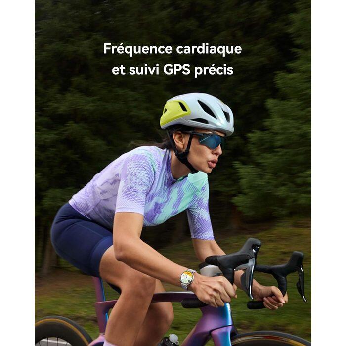 Montre connectée écran Amoled HUAWEI Watch GT 6 GPS 46 mm verte 6/6