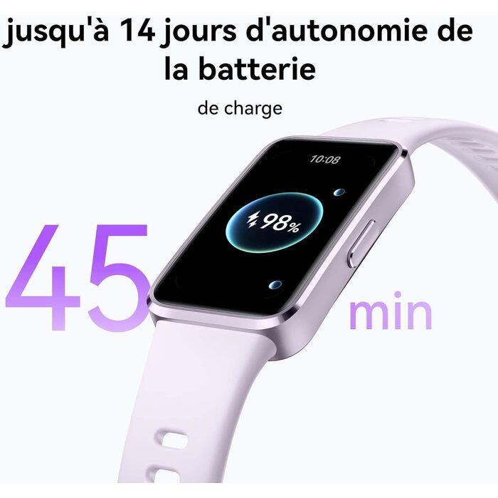Bracelet connecté Huawei BAND 10 BLANC ALUMINIUM 7/7