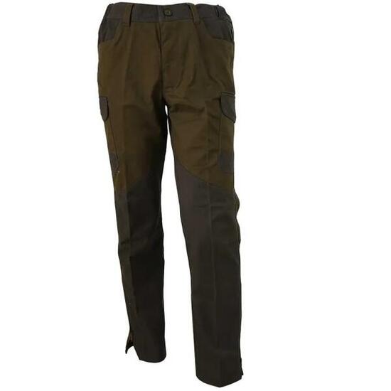 Pantalon de chasse anti-ronces Percussion kaki T38 à 60