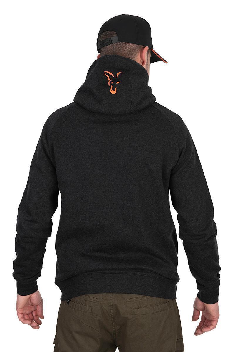 Fox Collection Lightweight Hoody Black & Orange Large 3/7