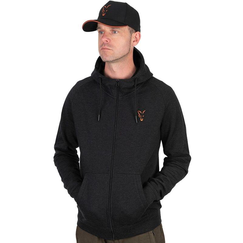 Fox Collection Lightweight Hoody Black & Orange Large 5/7