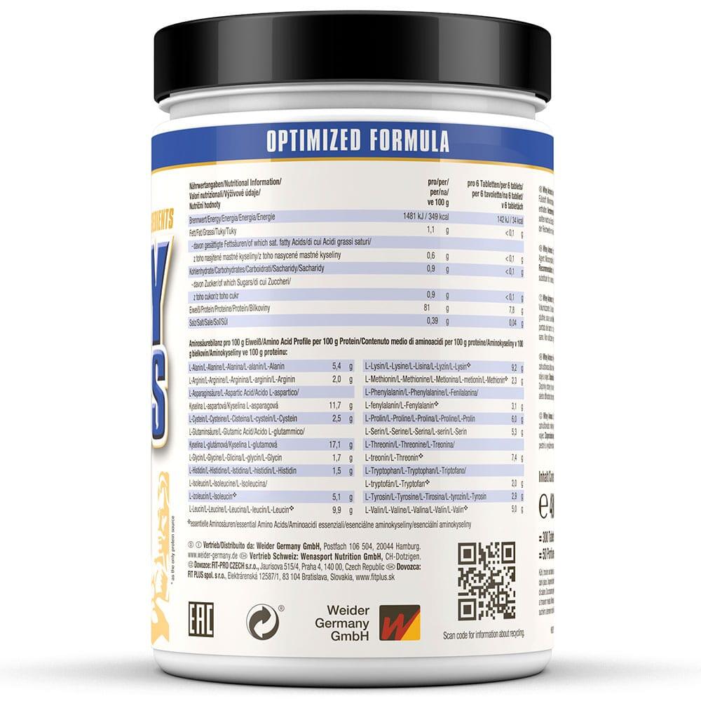 Weider Whey Aminos (300 Tabs) Unflavoured - Aminosäuren - Aminosäure-Mix 4/5