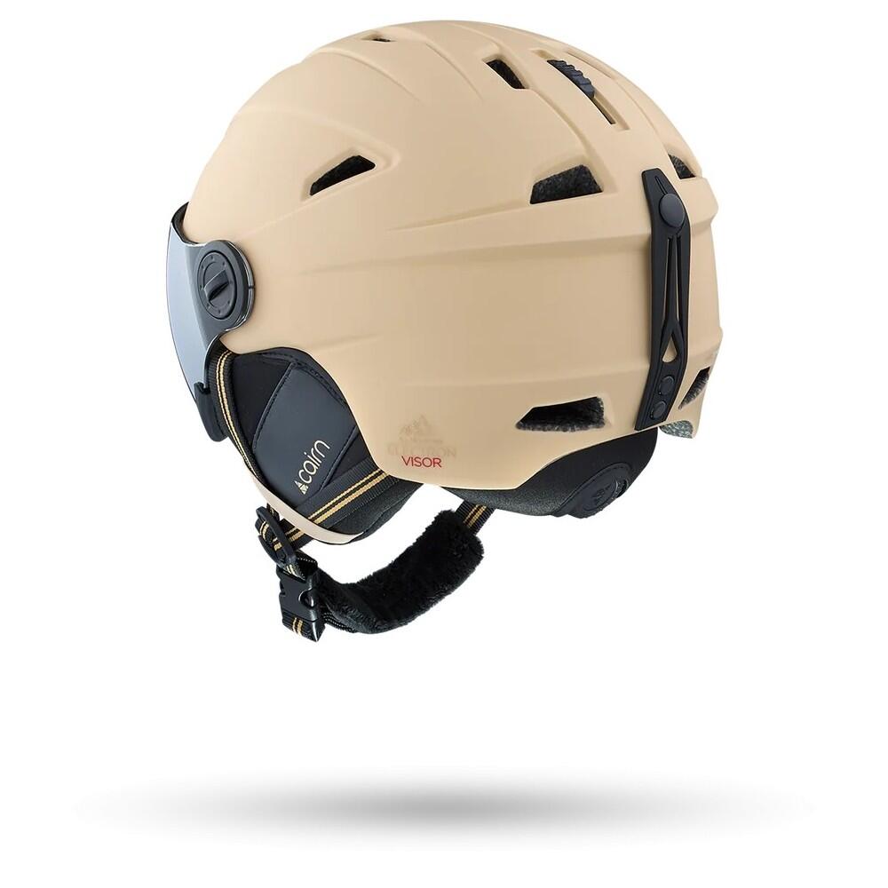 CAIRN Casque de ski ELECTRON VISOR - MAT BISCUIT 2/4