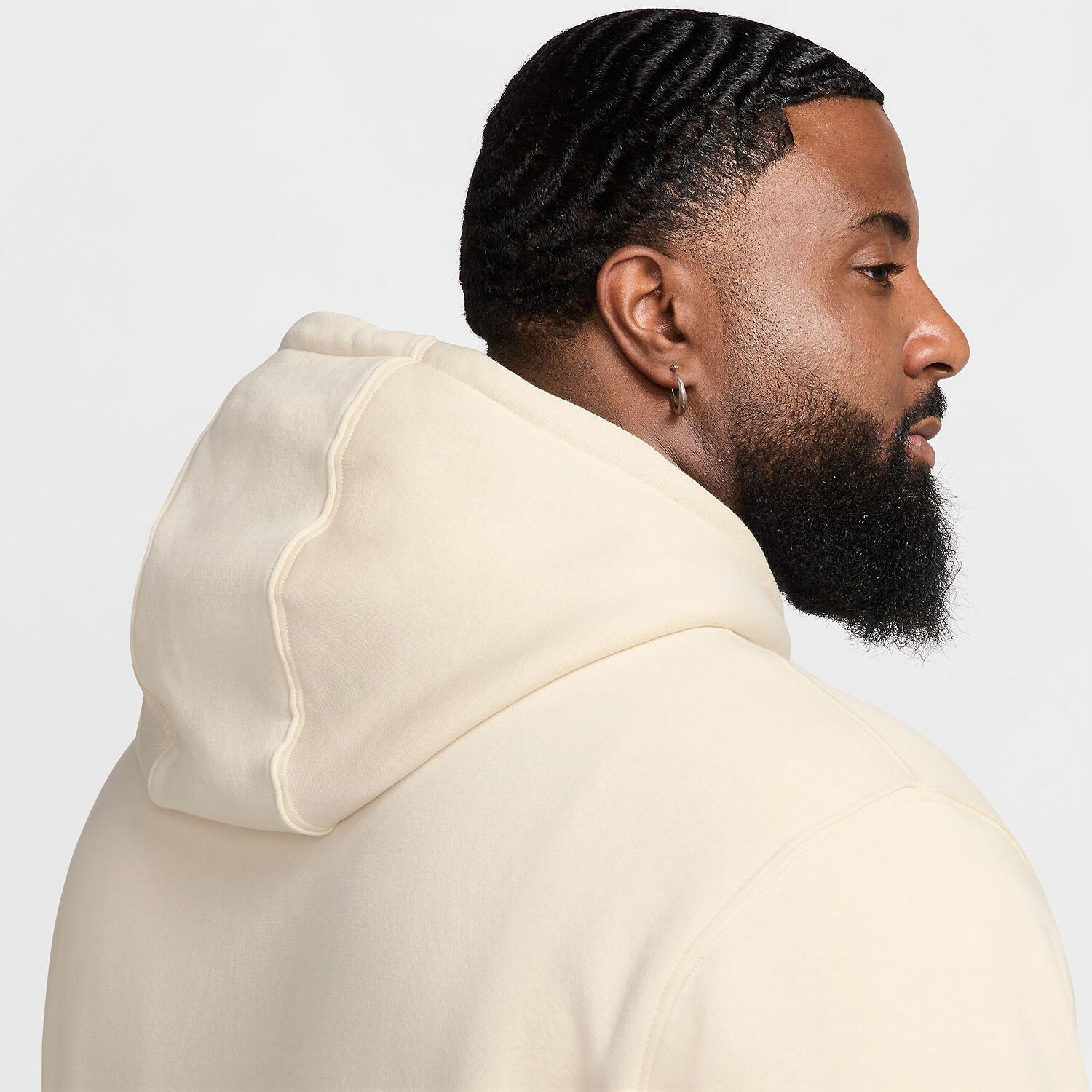 Sudaderas jerseys polares para Hombre Nike Club  Beige 7/7