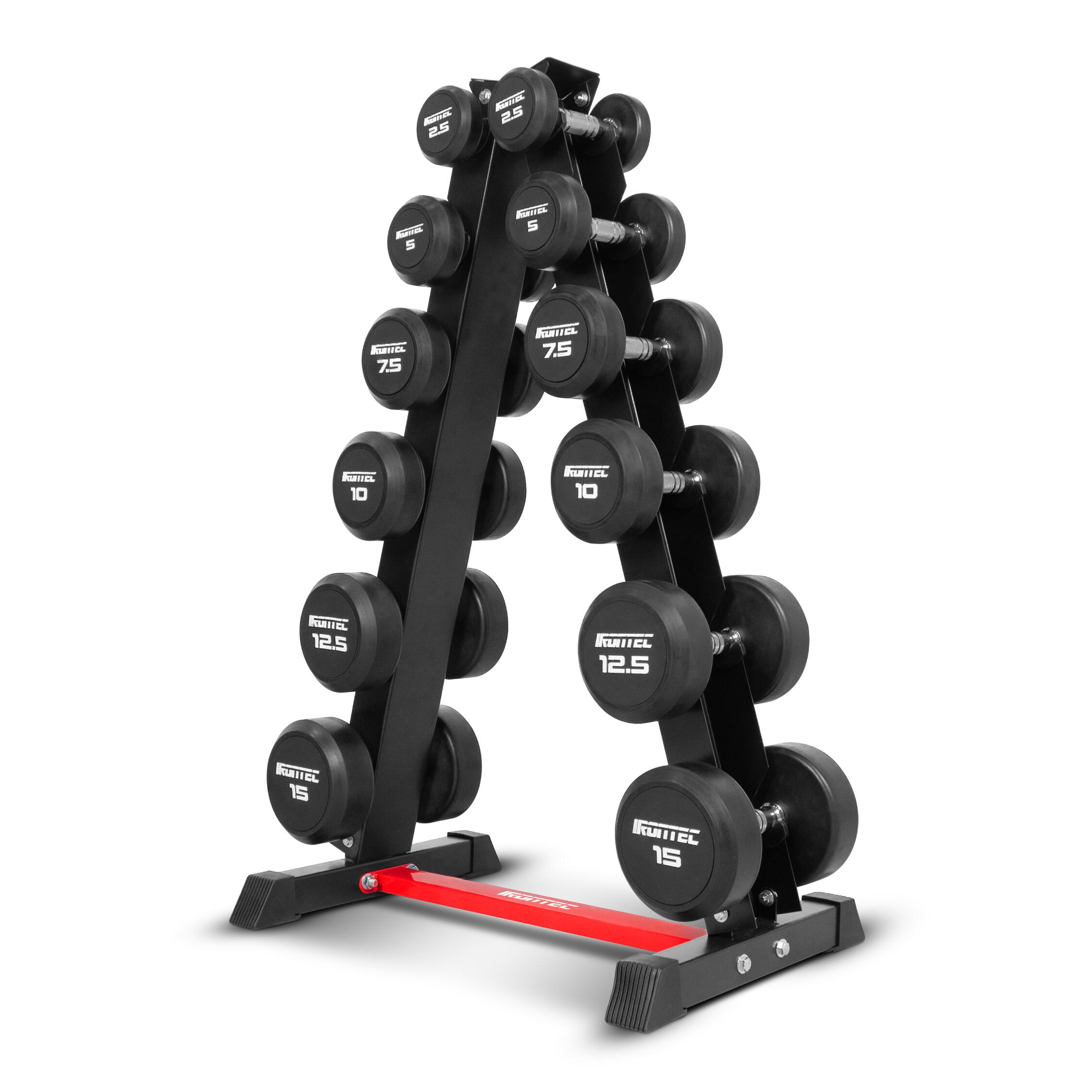DB4012SET 6pcs 2.5-15KG (DB4012SET105KG) - IRONTEC