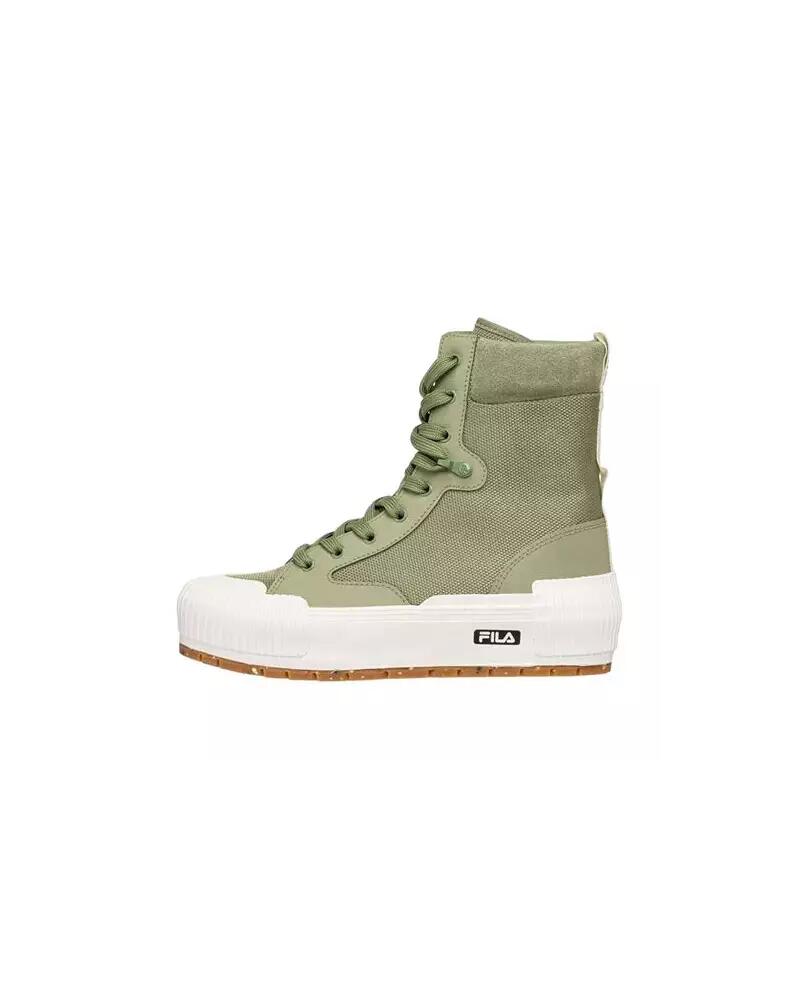 Baskets Femme Baskets Fila CITYBLOCK HIGH PLATFORM W Vert Vert Fila 3/5