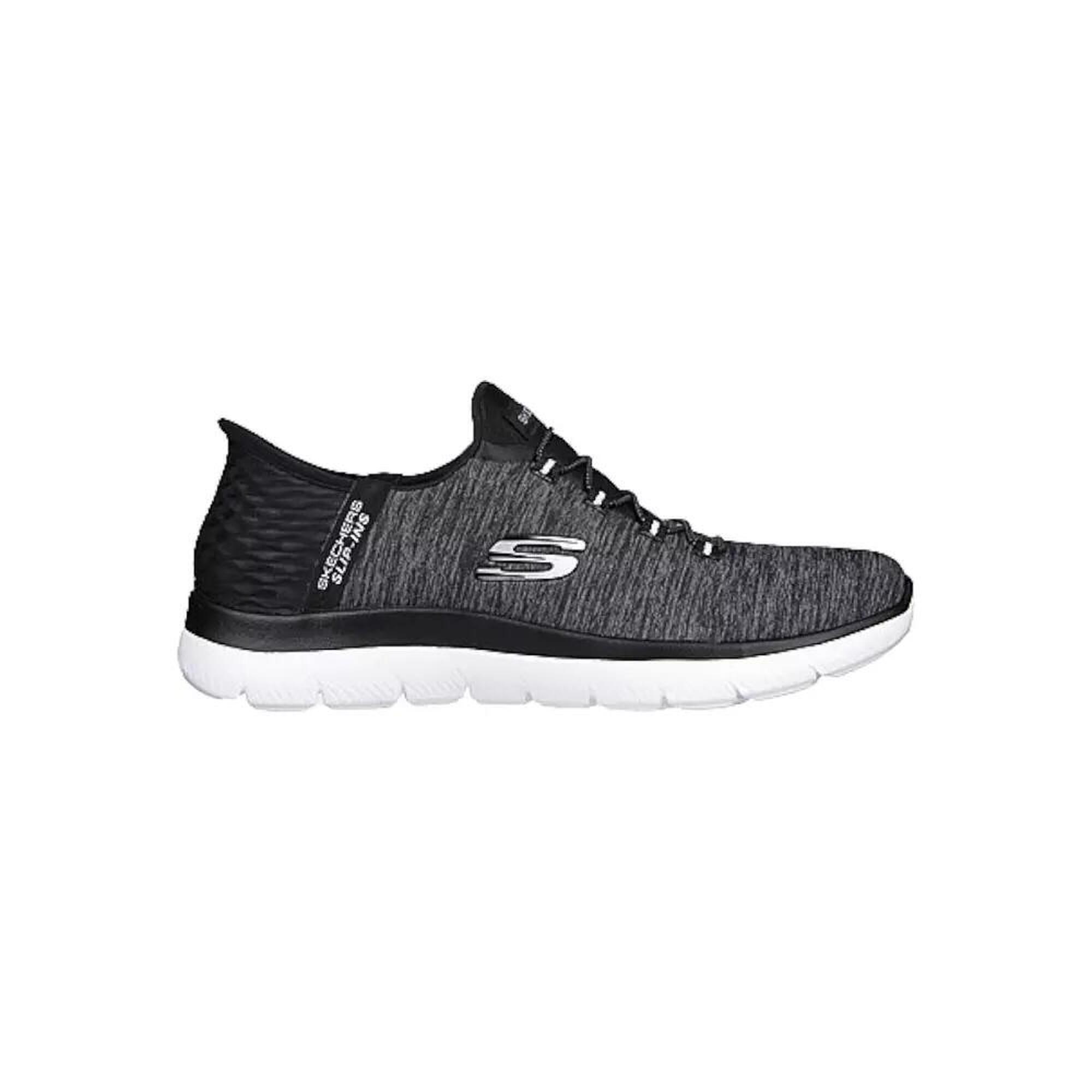Skechers - Baskets Femme Summits Dazzling Haze Skechers Bkw 149937 Noir Skechers - Chaussures De Sport - Noir - Decathlon