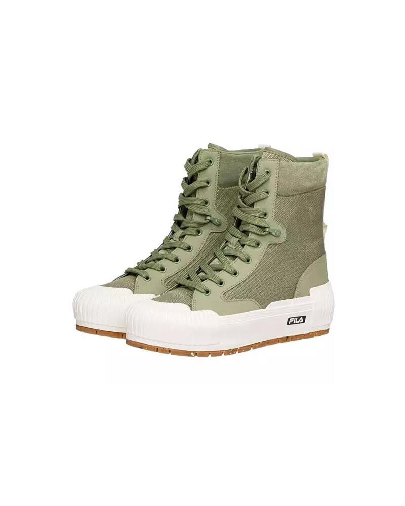 Baskets Femme Baskets Fila CITYBLOCK HIGH PLATFORM W Vert Vert Fila 2/5