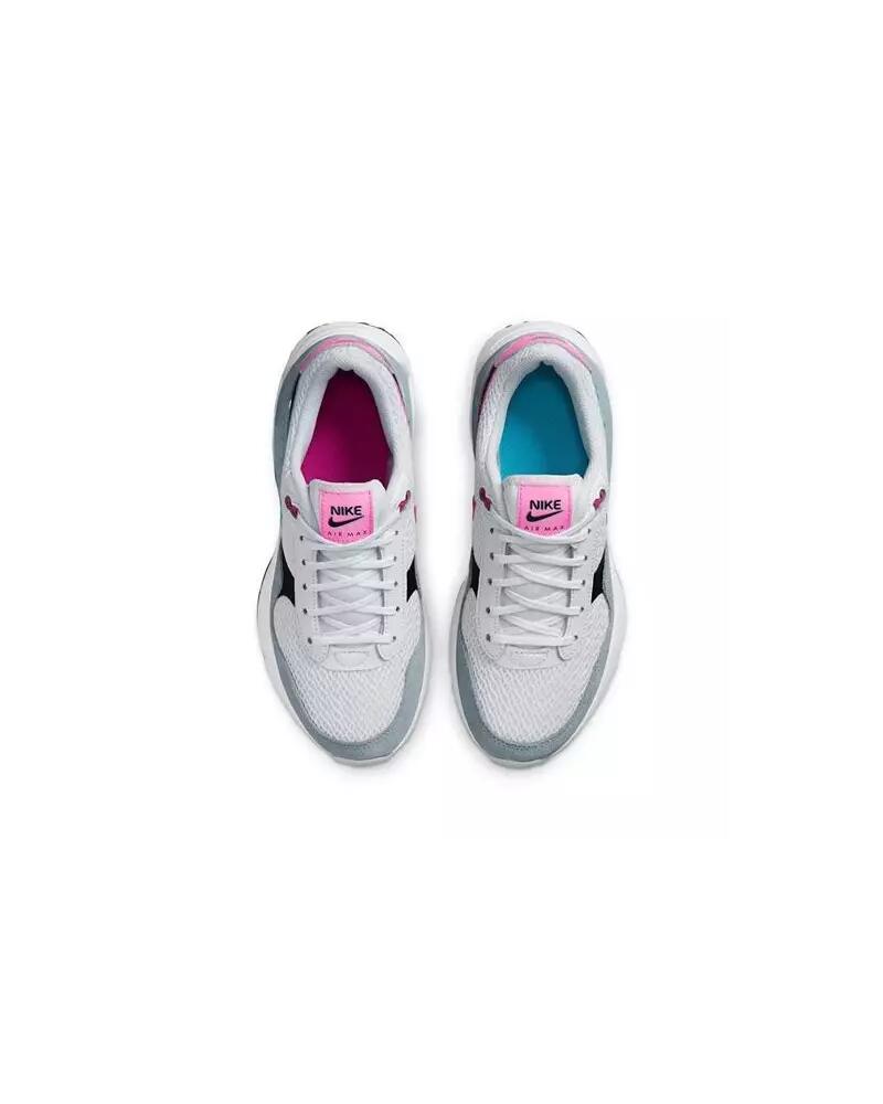 Baskets Fille Baskets Nike AIR MAX SYSTM GS Blanc Blanc Nike 3/6