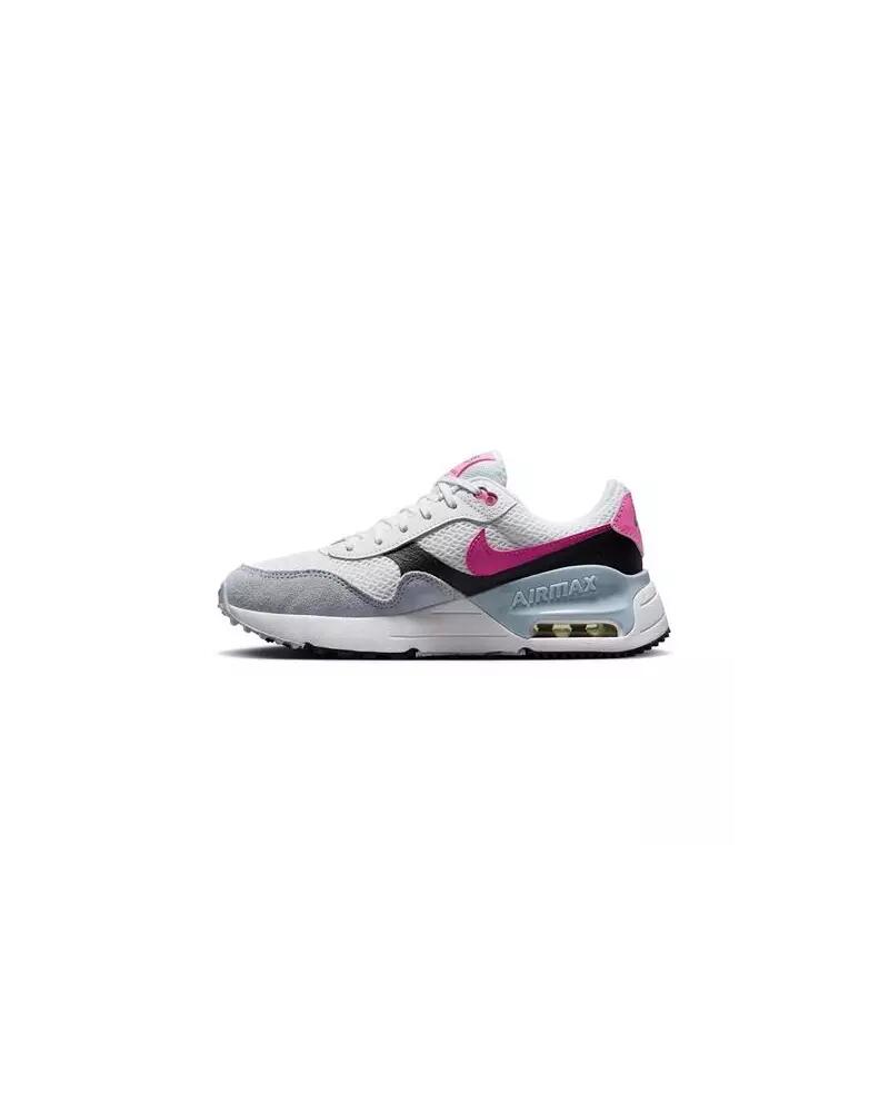 Baskets Fille Baskets Nike AIR MAX SYSTM GS Blanc Blanc Nike 2/6