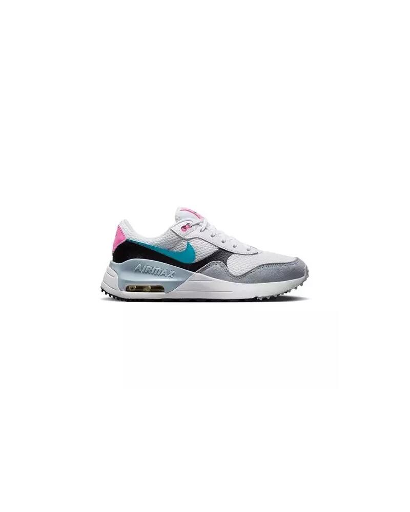 Baskets Fille Baskets Nike AIR MAX SYSTM GS Blanc Blanc Nike 1/6