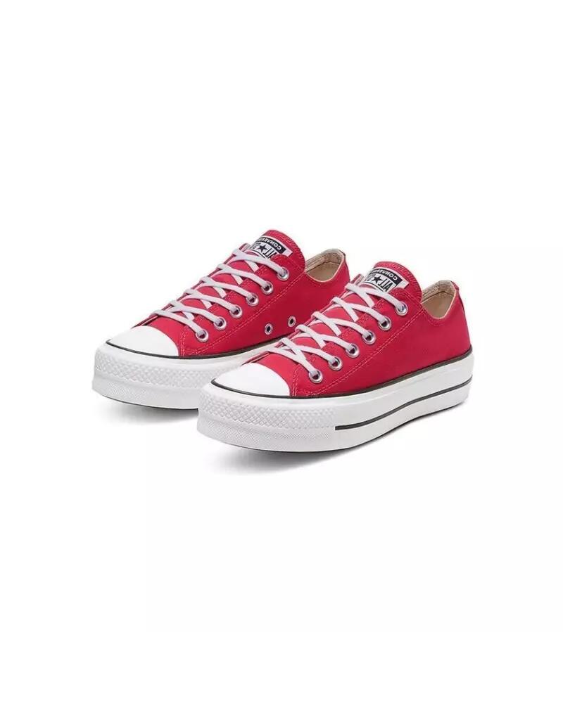 Baskets Femme Baskets Converse CHUCK TAYLOR CTAS LIFT Rose Rose Converse 2/4