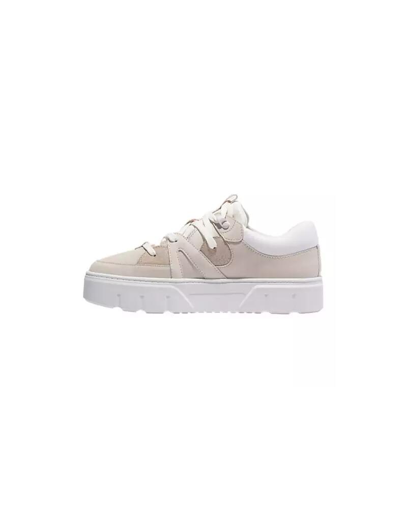 Baskets Femme Baskets Timberland LAUREL COURT LOW LACE UP Beige Beige Timberland 3/5