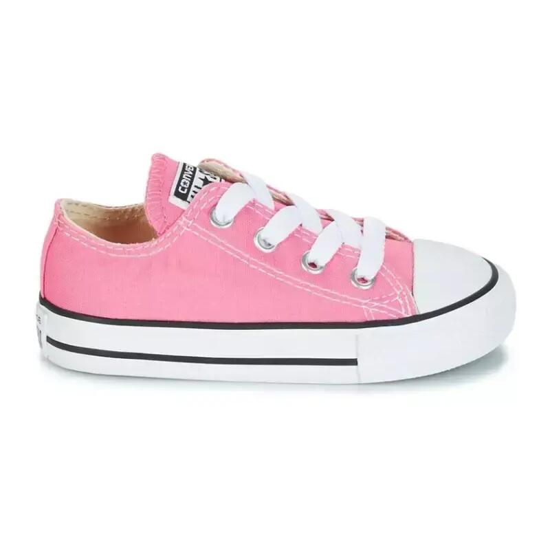 Fille CTAS ALL STAR OX Converse 7J238C- PINK CTAS OX ALL STAR BB  Converse