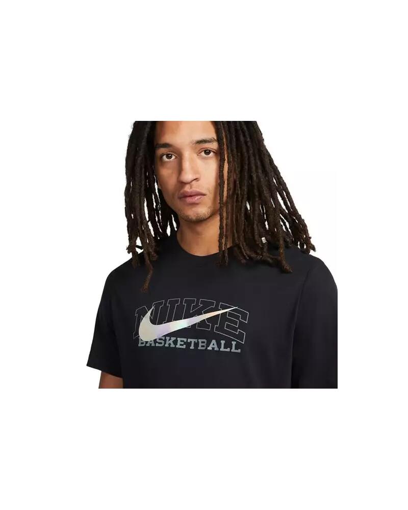 Tshirt Nike TEE SWOOSH Noir 3/3