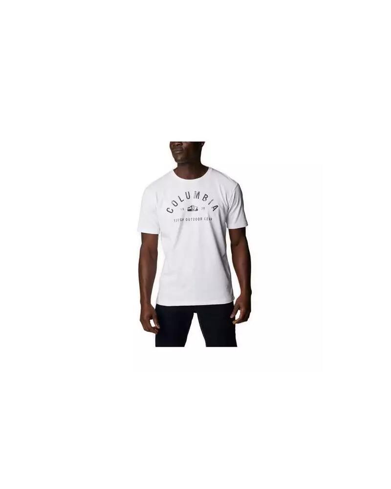 M GRAPHIC SS TEE BLANC Columbia BLANC 1992523100 1/3