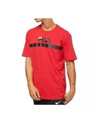 Tshirt Homme Tshirt Fila Rouge Rouge
