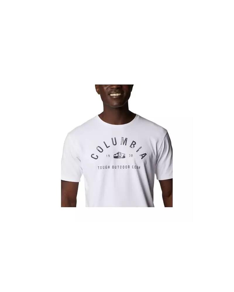 M GRAPHIC SS TEE BLANC Columbia BLANC 1992523100 2/3