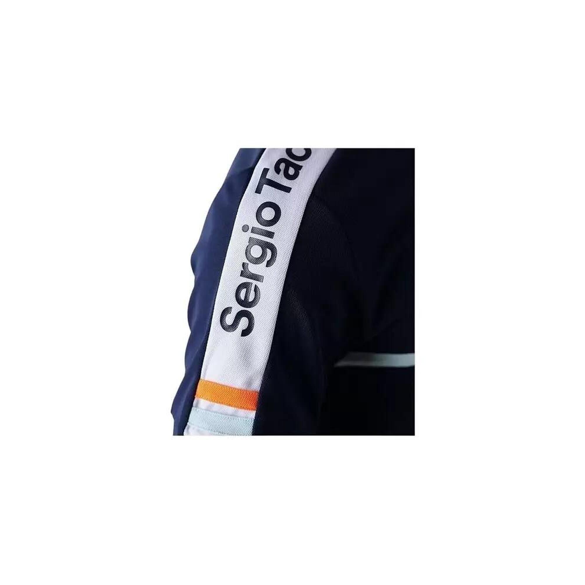 Sergio Tacchini Club Tech T-shirt Hommes Jaunes Fluo , Bleu Foncé | Tennis -Point