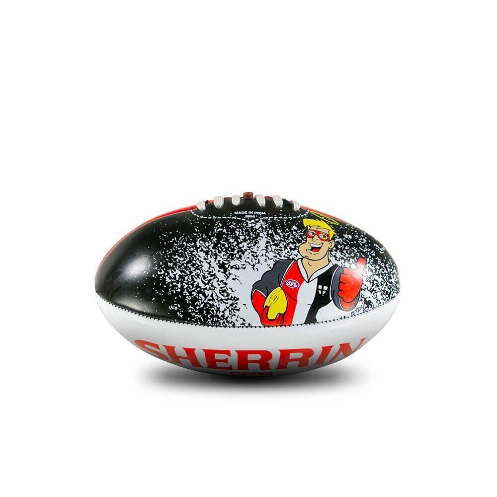 AFL PVC Mascot Football - St Kilda Saints - 20cm Ball