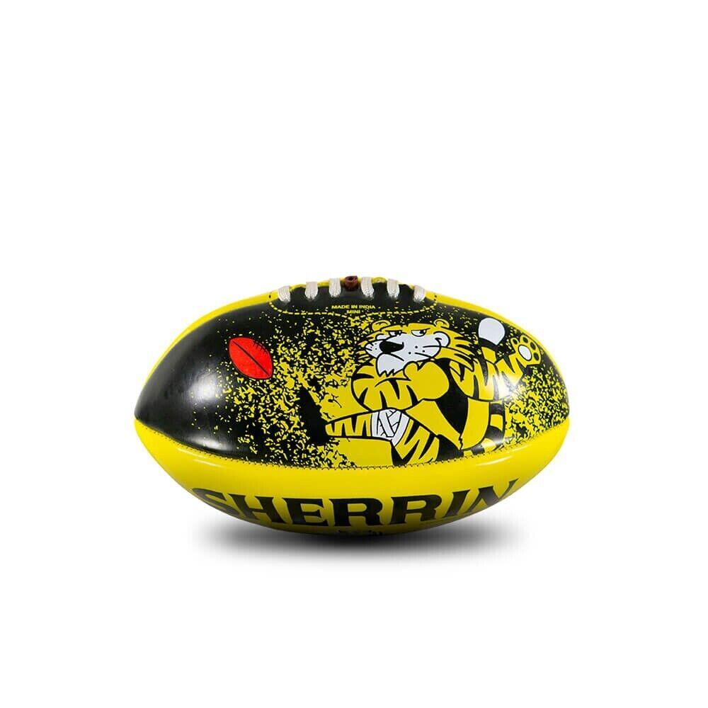 AFL PVC Mascot Football - Richmond Tigers - 20cm Ball