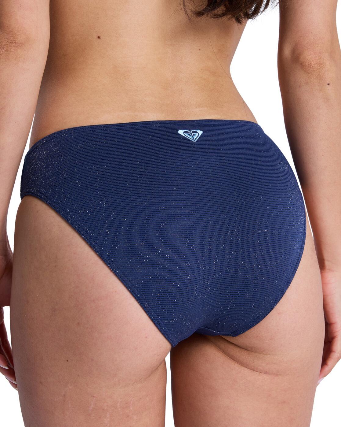 Hipster-Bikiniunterteil ROXY SHINE HIPSTER Blau Frauen 4/4