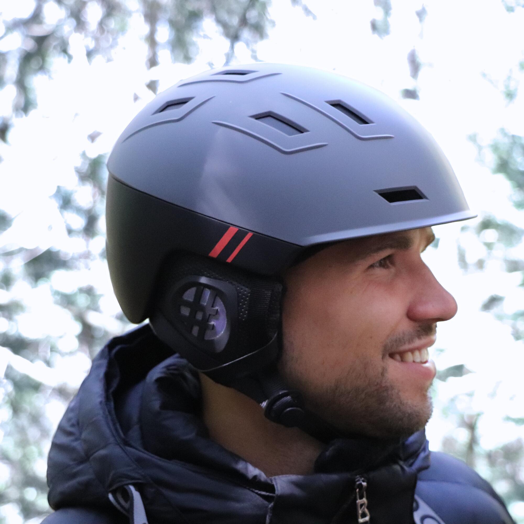 FIZZ 2 skihelm COAL BLACK. 3/5
