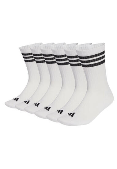 adidas Unisex 3stripes Cushioned Sportswear Crew Tennis Socken 6 Paar Pack