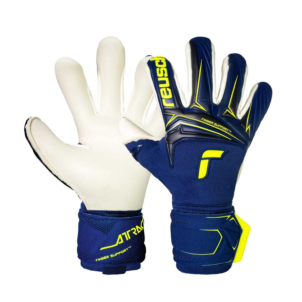 Reusch Attrakt Duo Finger Support   Goalkeeper Gloves