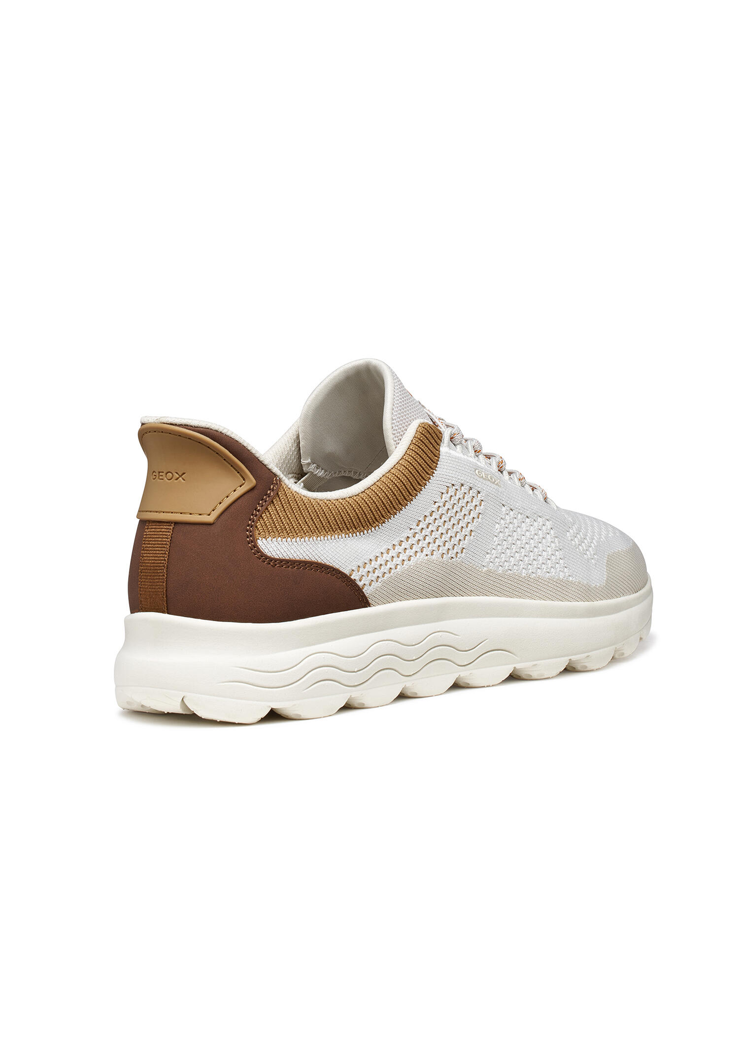 Baskets Homme U SPHERICA PLUS Blanc Cassé/Marron 4/7