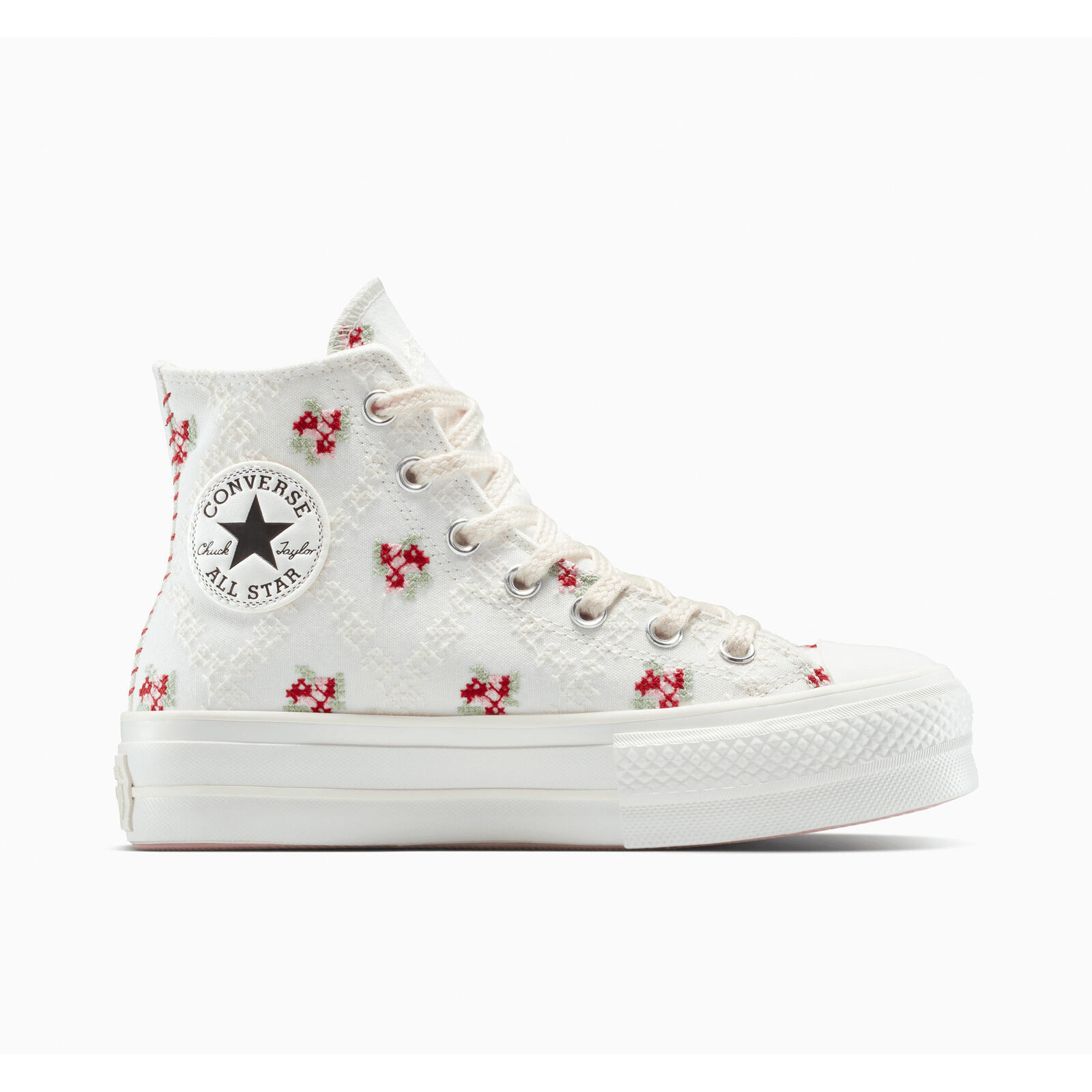Baskets Converse Chuck Taylor As Lift, Blanc, Unisexe 3/5