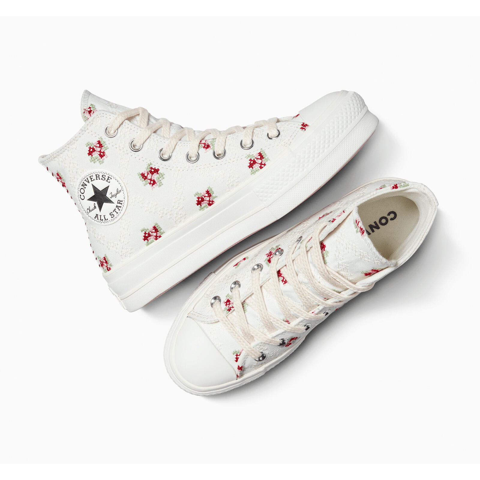 Baskets Converse Chuck Taylor As Lift, Blanc, Unisexe 2/5
