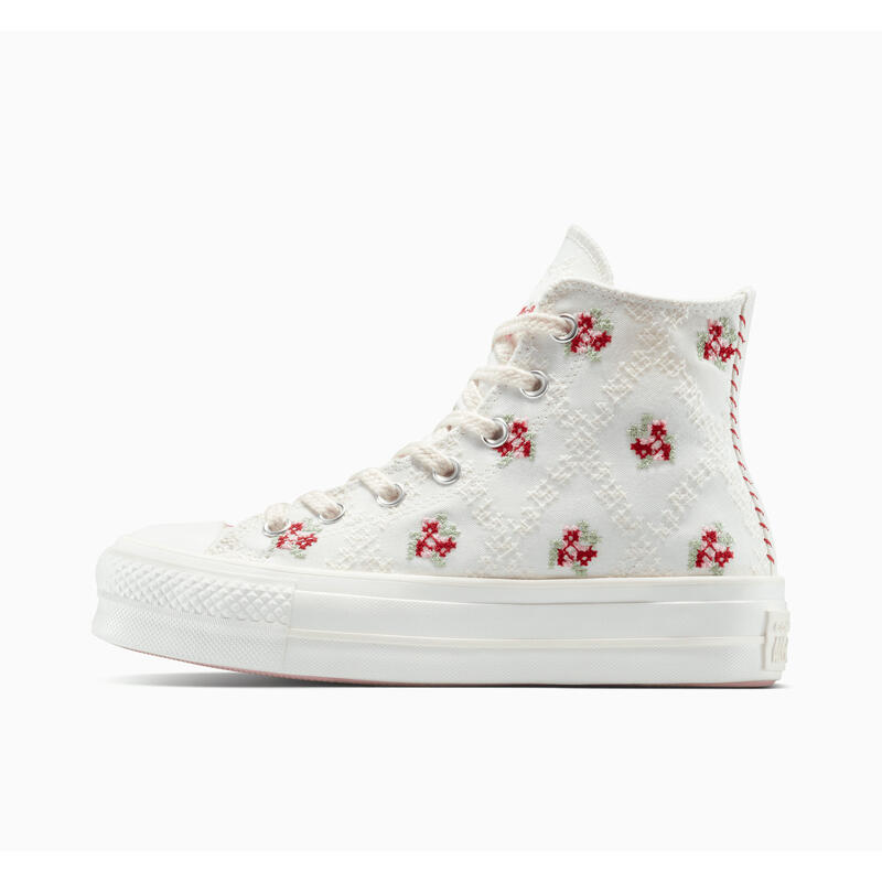 Tenisi unisex Converse Chuck Taylor As Lift, Alb