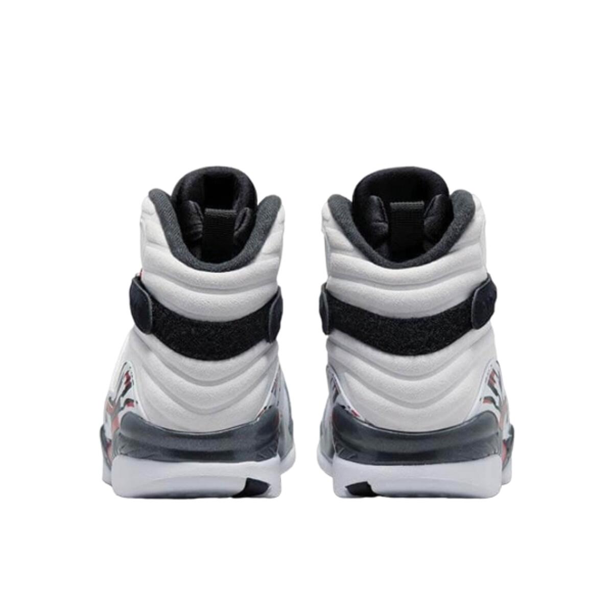 Scarpe  8 Retro White True Red (2025) 3/4