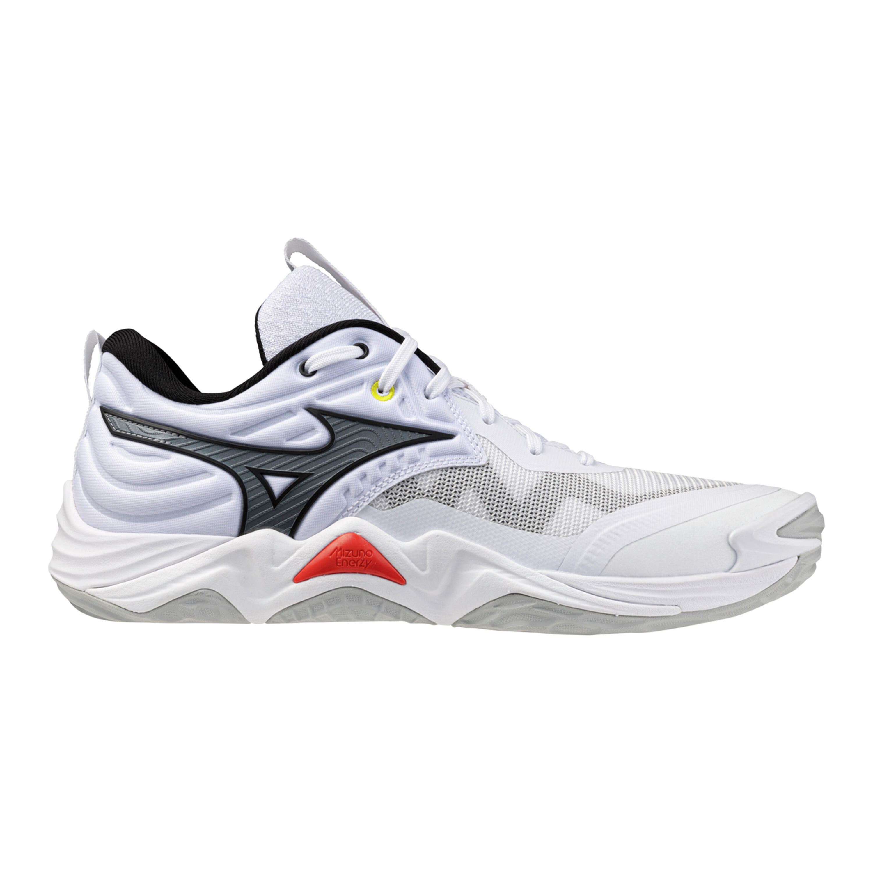Mizuno - Chaussures Indoor Mizuno Wave Momentum Elite - Chaussures De Sport - Blanc|noir - Decathlon