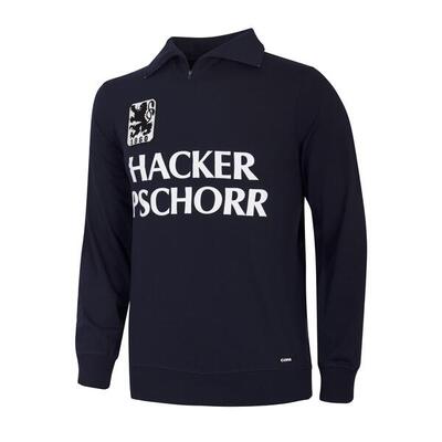 Voetbaljack - heren - retro - tsv 1860 münchen 1990 - blauw