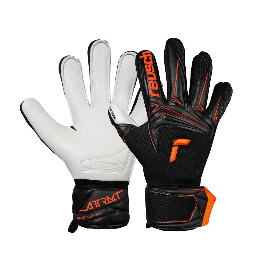 Kid's goalie gloves Reusch Attrakt Advance Finger Suppot