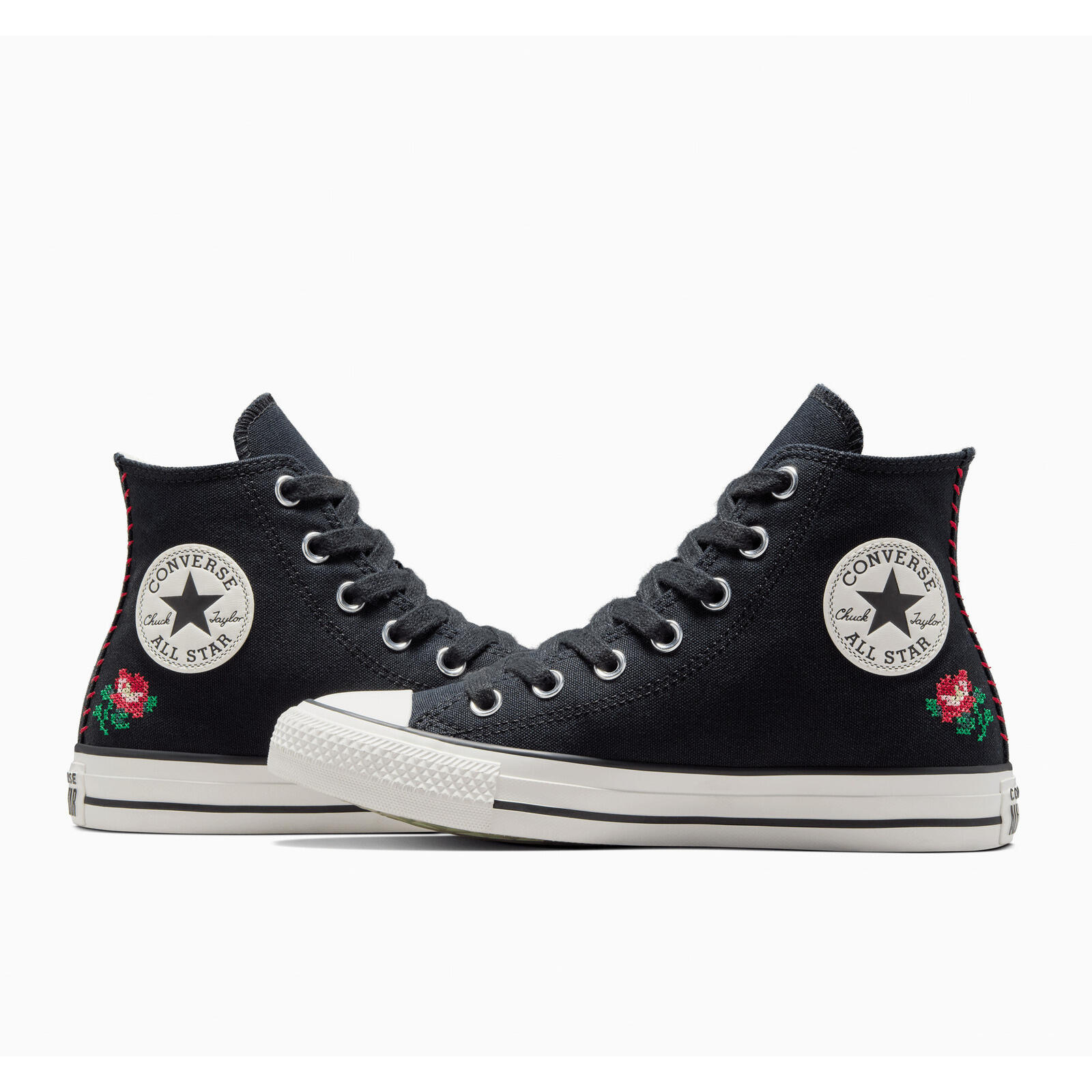 Baskets Converse Chuck Taylor As, Noir, Unisexe 3/5