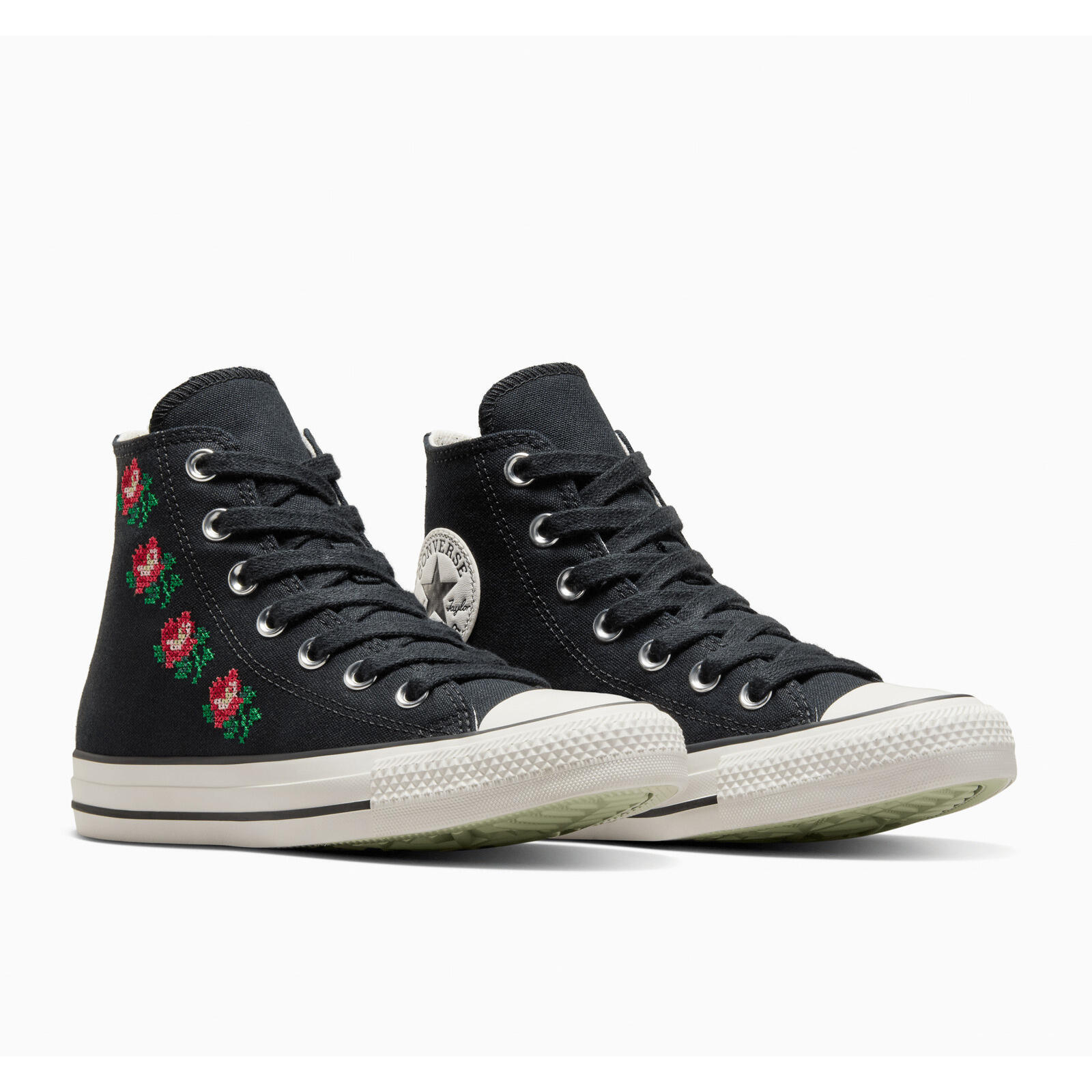 Baskets Converse Chuck Taylor As, Noir, Unisexe 4/5