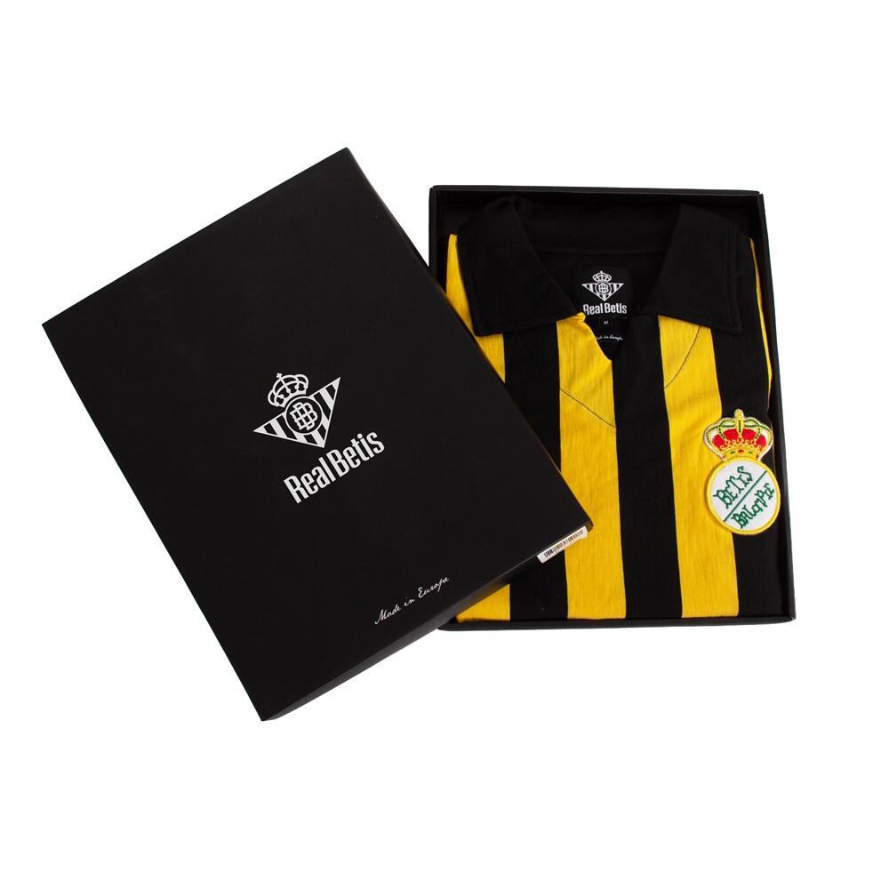 Maglia Retrò - Calcio - Uomo - Real Betis 1915 - Manica Lunga - Nero/Giallo 6/7