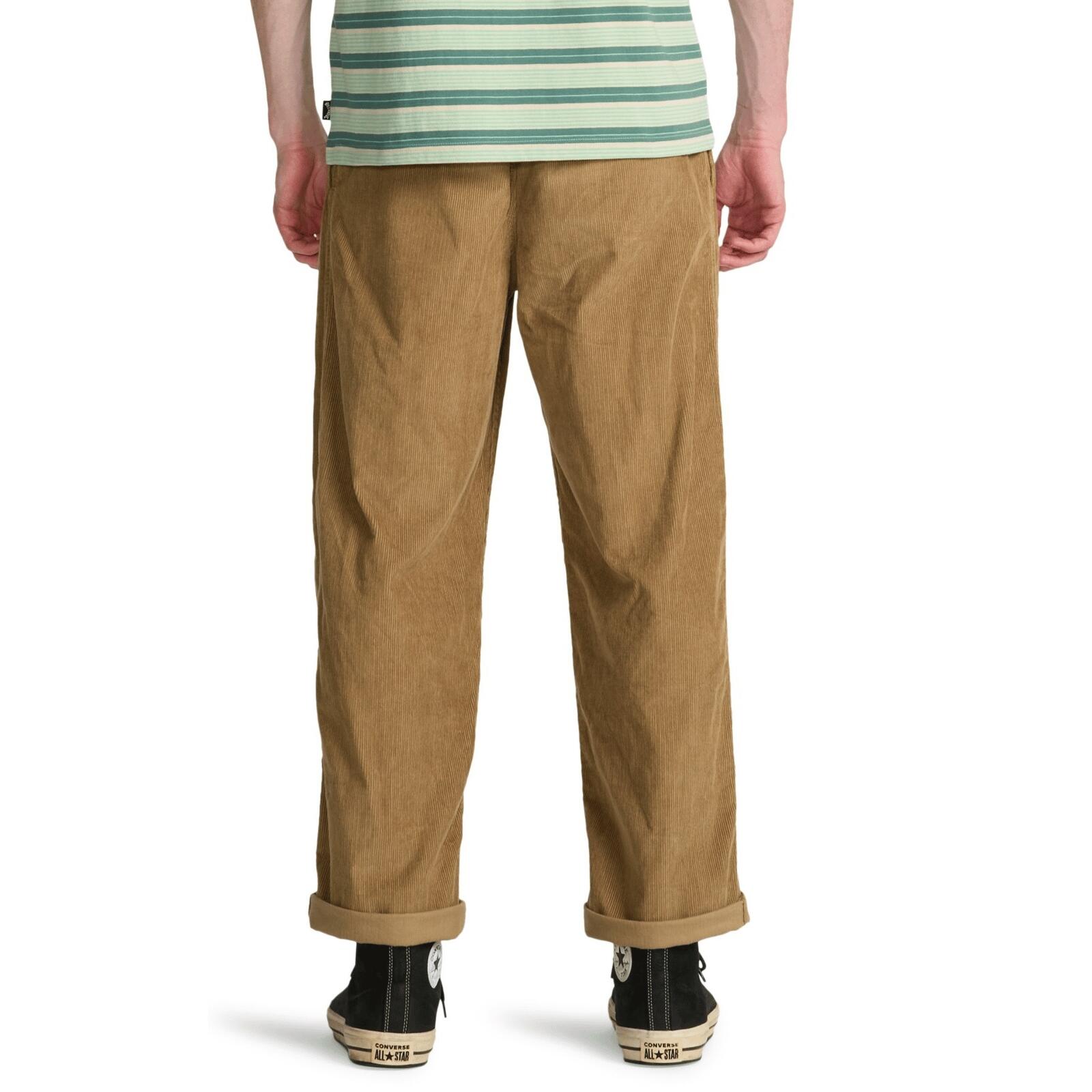 Billabong Larry Cord Trousers-Gravel 2/4