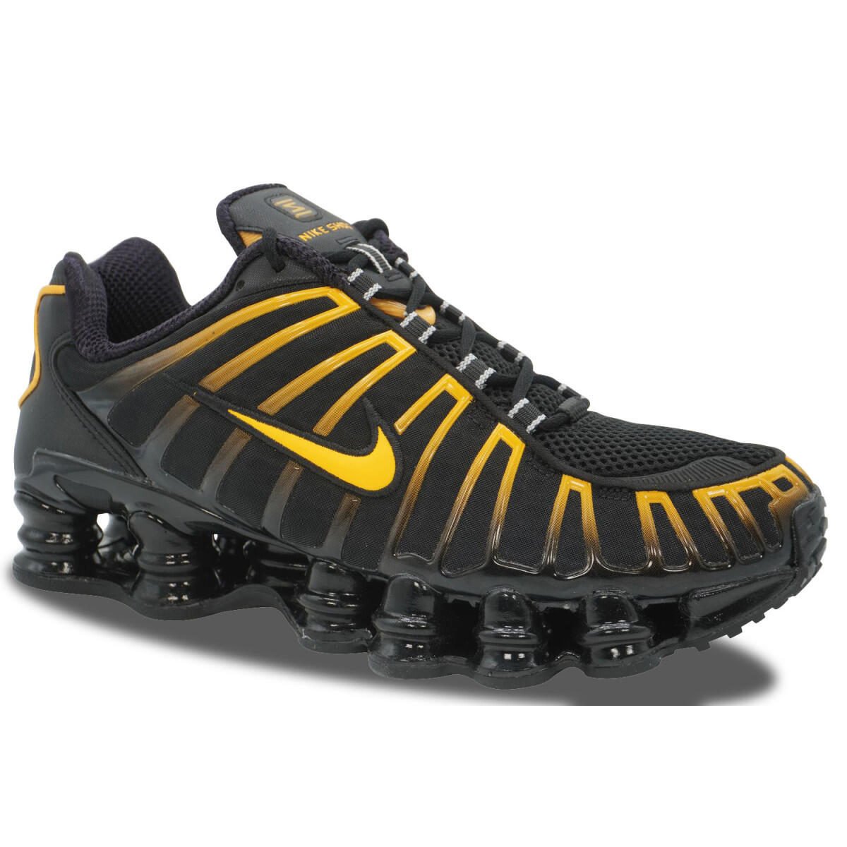 Nike Shox TL Black University Gold 2/6