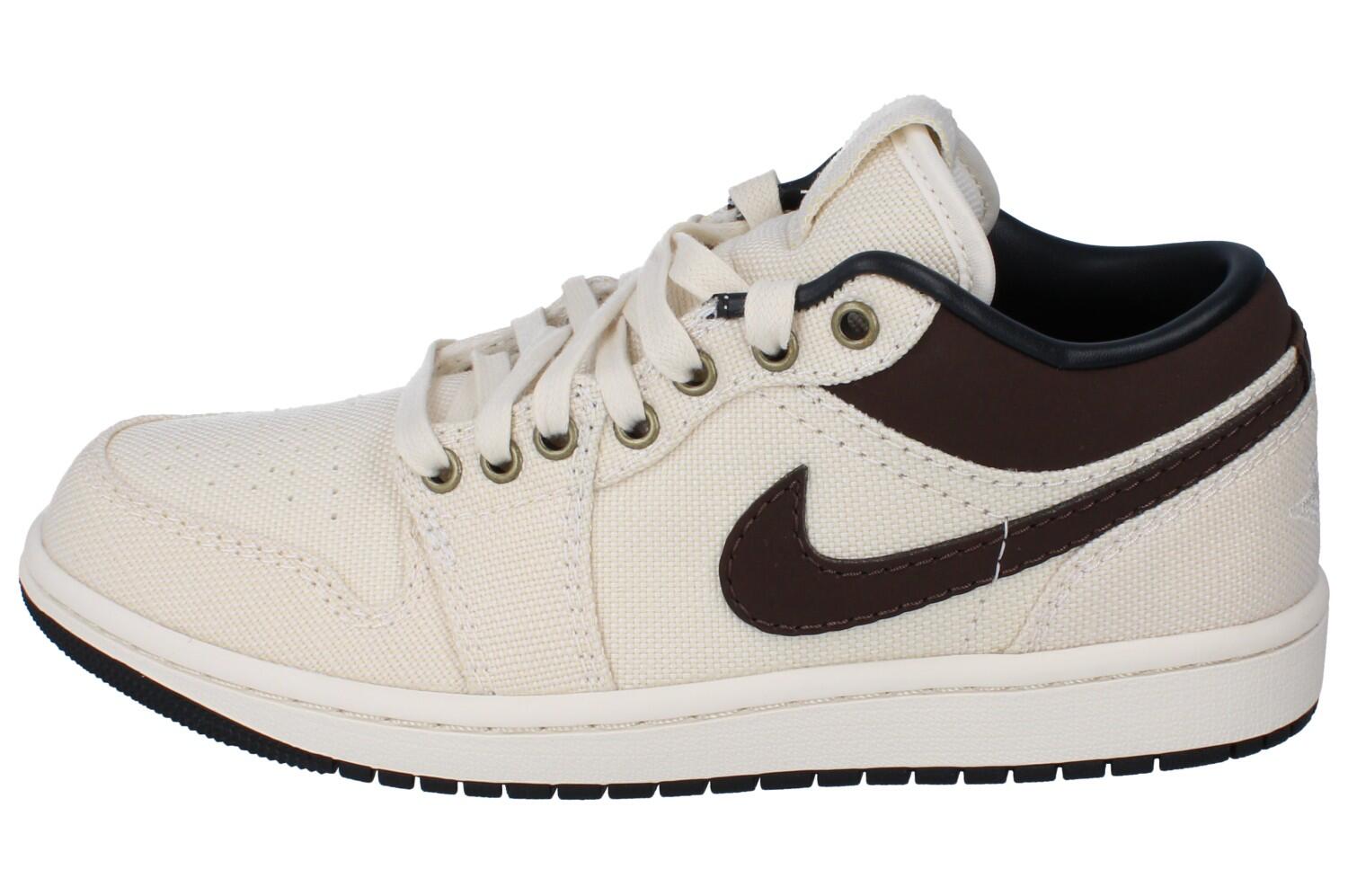 Air Jordan 1 Low Premium Pale Ivory Off Noir Baroque Brown 6/6