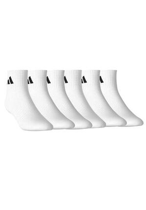 adidas Unisex CUSHIONED SPORTSWEAR ANKLE QUARTER Socken 6 Paar Pack