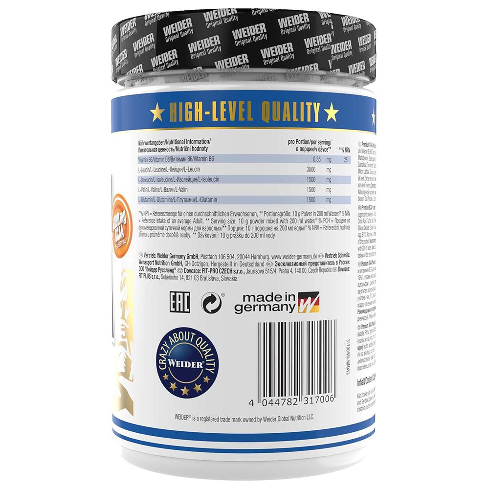 Aminokwasy Weider Premium BCAA 2:1:1 500g Cherry 4/5