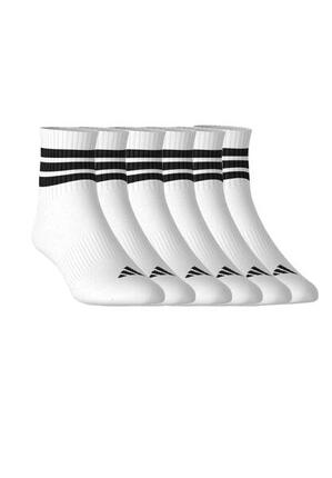 adidas Performance 3S ESS C MID CUT Socken Unisex Knöchelsocken 6 Paar