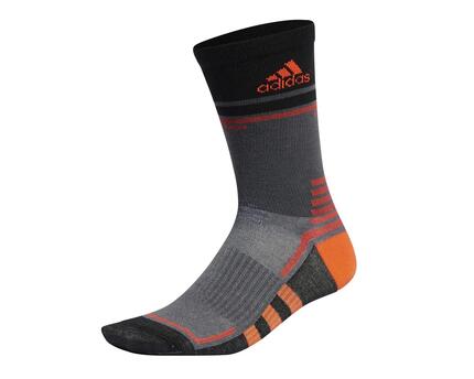 Chaussettes adidas City Escape Crew, Gris/Orange, 2XL